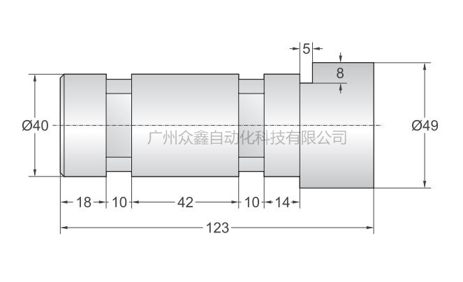 美國(guó)傳力 DBST-30T稱重傳感器安裝尺寸